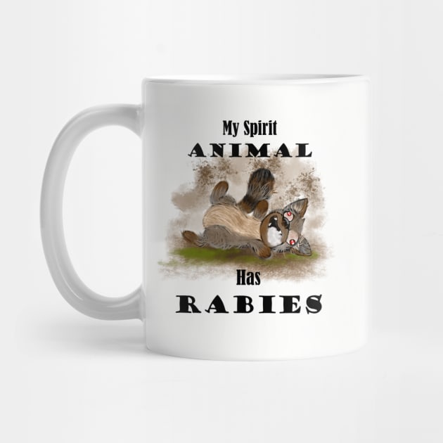 my spirit animal has rabies by theerraticmind